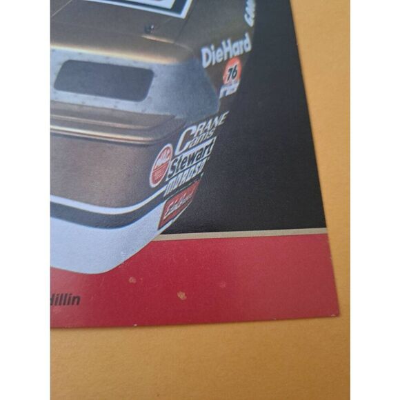 Vintage Miller High Life NASCAR Spec Card Bobby Allison Buick #84 #8 1980s - Picture 2 of 3